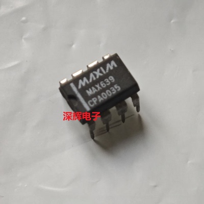 直插 MAX639CPA EPA 进口拆机DC- DC转换器IC芯片 DIP-8 可直拍
