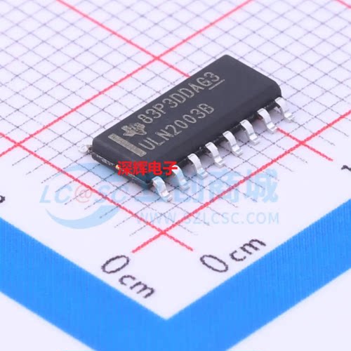 ULN2003BDR ADR B A全新进口达林顿阵列IC芯片SOP-16 可直拍