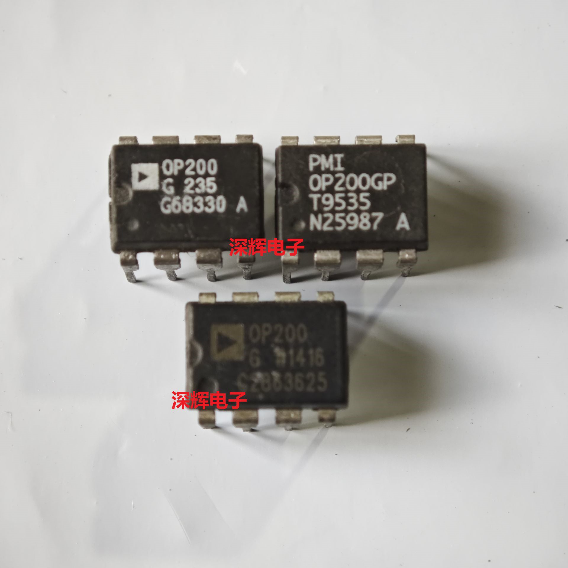 直插 OP200G GP GPZ运算放大器IC芯片 DIP-8 可直拍 进口拆机