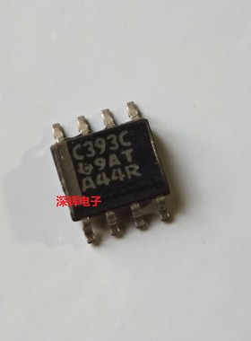 C393C C393I TLC393IDR CDR电压比较器IC芯片 贴片SOP-8 可直拍
