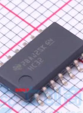 SN74HC32NSR DR HC32 D全新进口逻辑IC芯片 SOP-14宽5.2MM 可直拍