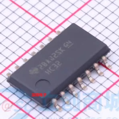 SN74HC32NSR DR HC32 D全新进口逻辑IC芯片 SOP-14宽5.2MM 可直拍