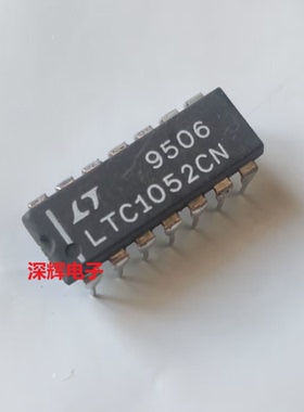 LTC1050CN LTC1052CN LT运算放大器IC芯片 DIP-14封装 进口拆机