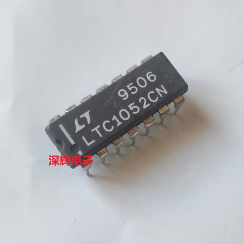 LTC1050CN LTC1052CN LT运算放大器IC芯片 DIP-14封装 进口拆机