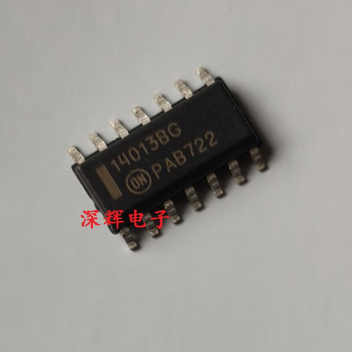 贴片 MC14013BDR2G 14017 14011 BG B 进口触发器IC芯片 SOP封装