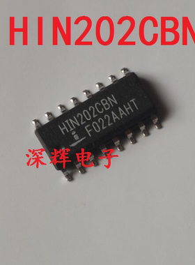 贴片 HIN202CBN HIN202CBNZ RS232收发器IC芯片 SOP-16