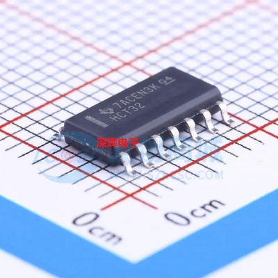 SN74HCT32DR 丝印HCT32 D进口四2输入或门IC芯片 SOP-14 可直拍