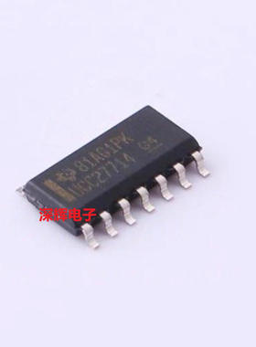 UCC27714DR UCC27714D 全新栅极驱动器IC芯片 贴片SOP-14 可直拍
