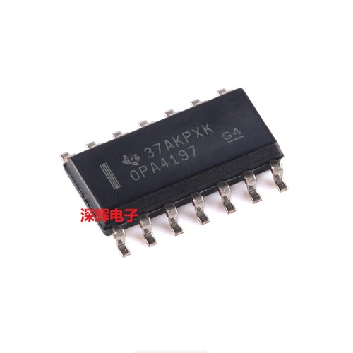 OPA4197IDR OPA4196ID 全新运算放大器IC芯片 SOP-14 可直拍