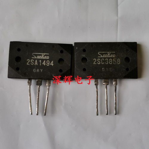 A1494 C3858 2SA1494 2SC3858 进口拆机功放对管 对12元