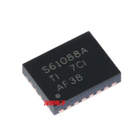TPS61088RHLR 丝印S61088A 全新升压转换器IC芯片VQFN-20 可直拍