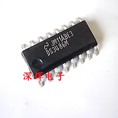 贴片 DS3486M DS3486 进口线路驱动器芯片 SOP-16 可直拍