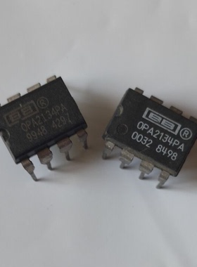 直插 OPA2134PA 进口拆机正品双运放IC芯片 DIP-8封装