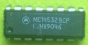 直插 MC14532BCP MC14532 编码器IC芯片 DIP-16 可直拍 原装拆机