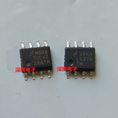 DS90LV027ATM DS90LV028ATM LV27ATM M A 拆机收发器芯片 SOP-8