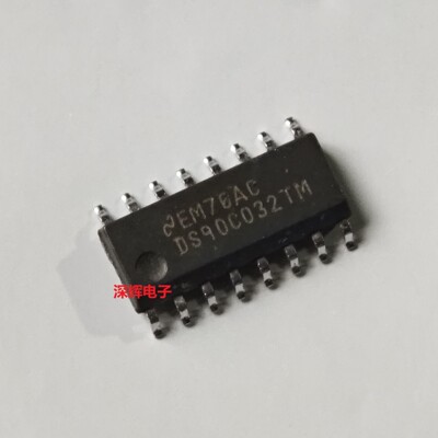 贴片 DS90LV032ATM 90C032TM A线路接收器IC芯片 SOP-16 可直拍