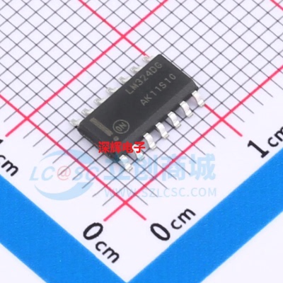LM324DR2G EG DG ADG ADR2G EDR2G A进口运放IC芯片SOP-14 可直拍