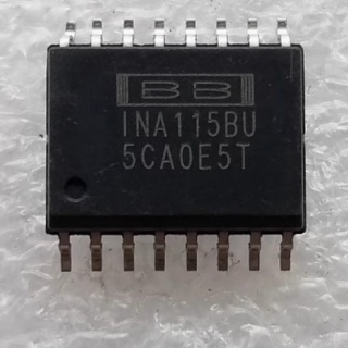 贴片 INA111AU INA115BU AU 仪表放大器IC芯片 SOP-16 可直拍