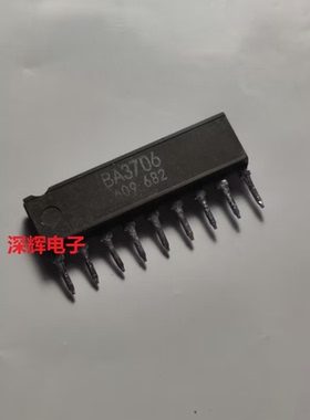 【深辉电子】BA3706 进口拆机IC集成电路芯片 SIP-9封装 可直拍