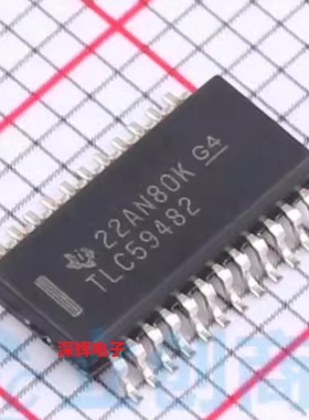 TLC59482DBQR DBQ 全新LED驱动器IC芯片 贴片SSOP-24 可直拍