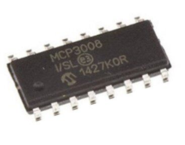 贴片 MCP3008-I/SL MCP3008I 模数转换器IC芯片 SOP-16 进口拆机