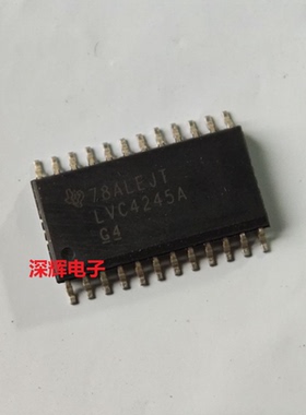 贴片 LVC4245A SN74LVC4245ADWR ADW 进口拆机收发器芯片 SOP-24