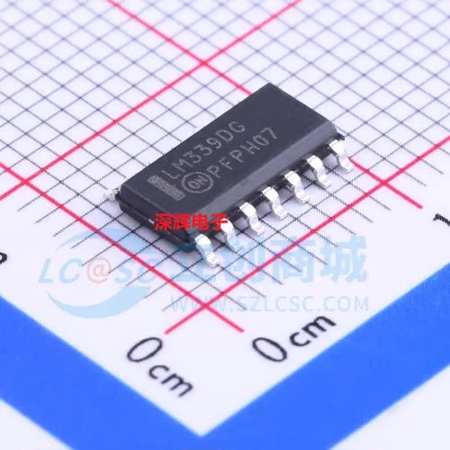 LM339EDR2G DR2G LM339EG DG进口电压比较器IC芯片SOP-14 可直拍