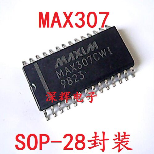 贴片 MAX307CWI MAX307EWI CMOS模拟多路复用器 SOP-28 进口拆机