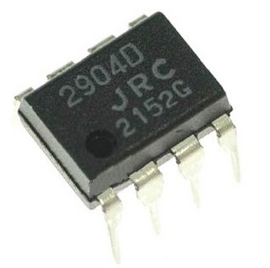 直插 NJM2904D JRC 2904D 进口拆机双运放IC芯片 DIP-8 可直拍