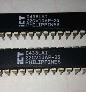 直插 22CV10AP 22CV10AP-25 拆机可编程电可擦除逻辑器件 DIP-24