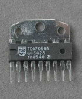 【深辉电子】TDA7056A 进口拆机伴音功放芯片 ZIP-9 可直拍
