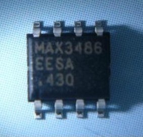 贴片 MAX3486ECSA MAX3486EESA RS485收发器芯片 SOP-8 可直拍