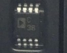 贴片 AD7683BRM 丝印 C38 进口拆机ADC转换器芯片 MSOP-8封装