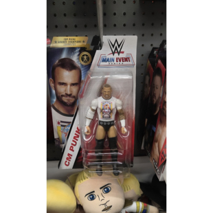 WWE美泰CM Punk可动人偶手办摔跤明星收藏模型玩具
