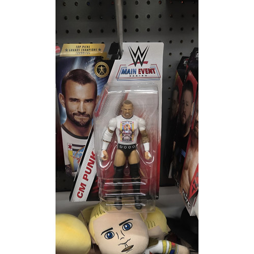 WWE美泰CMPunk可动人偶手办