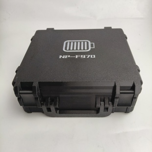 NP-F970电池收纳盒3D打印索尼相机电池收纳盒摄影灯970电池储存盒