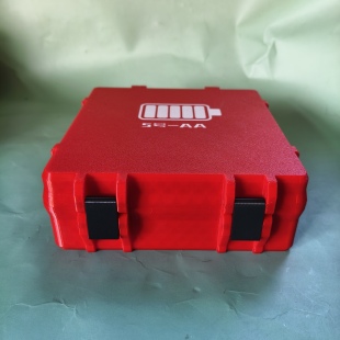 100节5号电池收纳盒100节AA电池收纳盒家用电池收纳盒定制电池盒