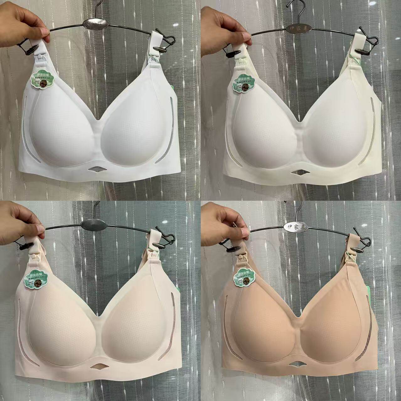 十月独宠2313BCD薄杯透气哺乳内衣孕前产后宝妈上开扣喂奶文胸罩