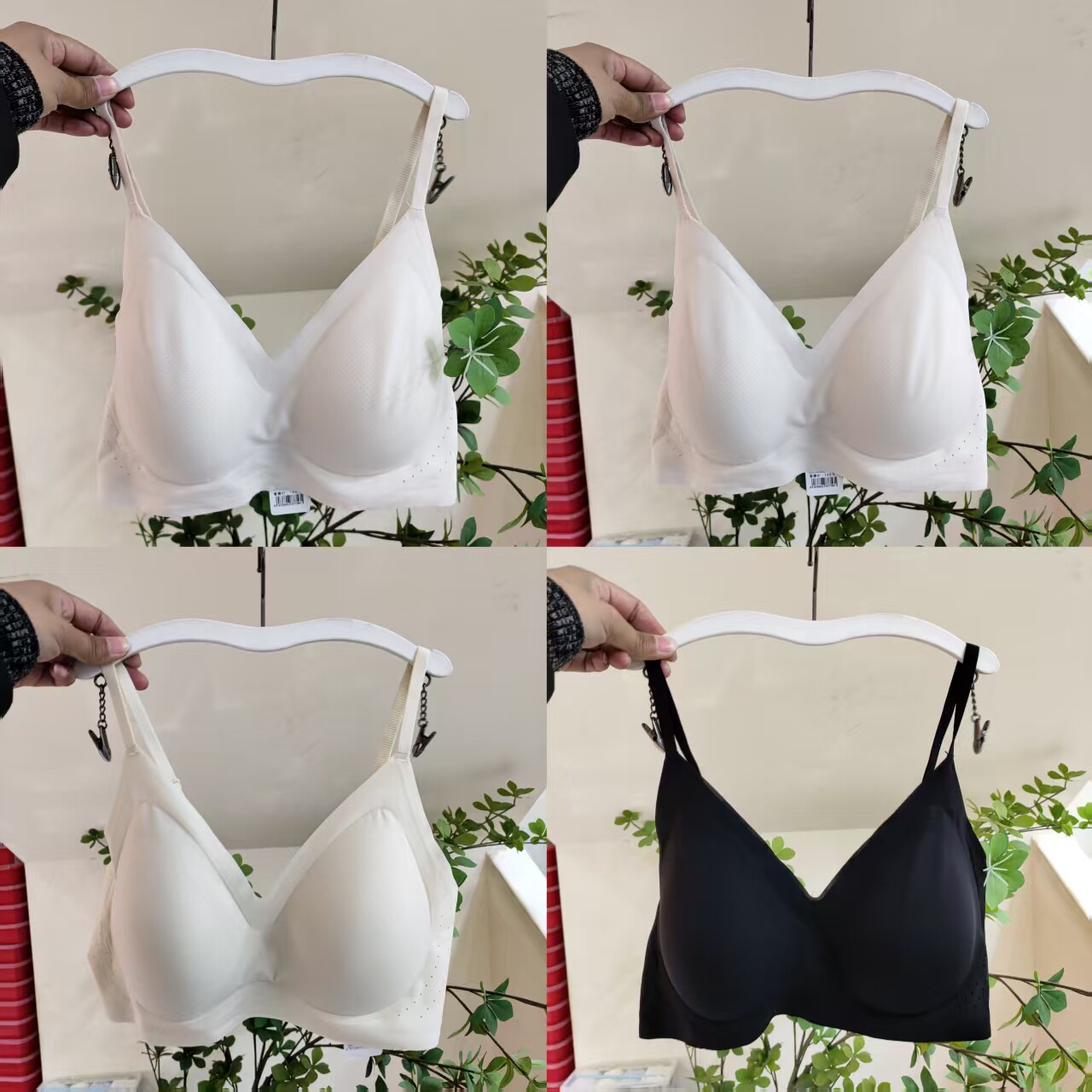 无痕内衣女薄款空调奶皮衣文胸罩