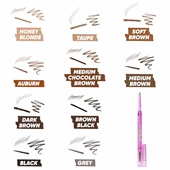 Kosas Pencil Brow 现货 Pop Eyebrow 双头砍刀三角形眉笔 0.08g