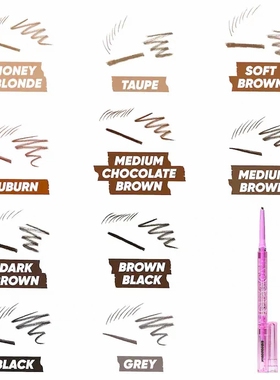 现货 Kosas Brow Pop Eyebrow Pencil 双头砍刀三角形眉笔 0.08g