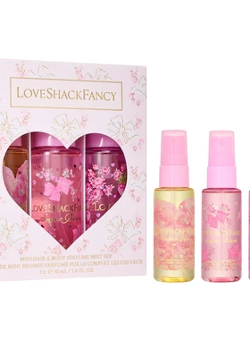 LoveShackFancy Mini Hair   Body Mist Perfume香体喷雾30ml×3