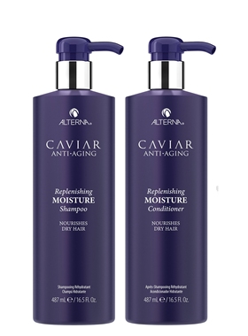 海淘现货~ 美国Alterna爱特纳鱼子酱抗衰修复保湿洗发水护发素