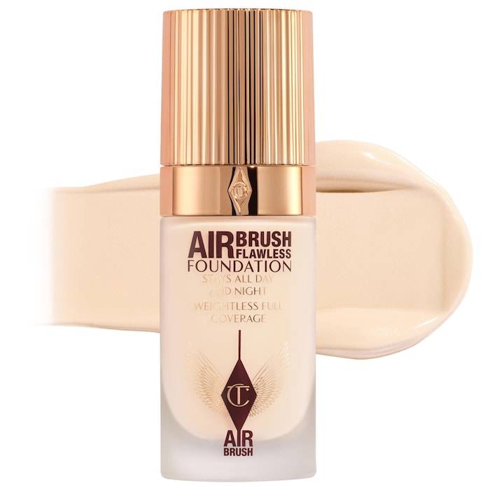 25新版Charlotte Tilbury哑光粉底液Airbrush柔焦遮瑕粉底CT