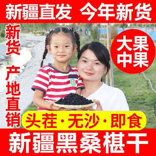 2026新货新疆吐鲁番黑桑椹干免洗
