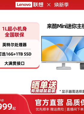 *来酷Mini/来酷Mini Pro 小机箱台式电脑主机 台式机迷你mini电脑主机 家用办公台式机 手掌大小