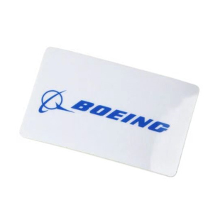 我爱飞行|美国波音BOEING标志公交卡贴证件卡饭卡贴纸CREW
