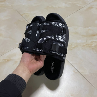 陈冠希同款联名潮牌拖鞋夏季男士一字拖户外休闲沙滩鞋凉拖鞋