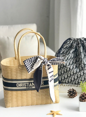 手工diao菜篮子手提包材料包套餐DIY手工宽纸藤编织纸绳非成品