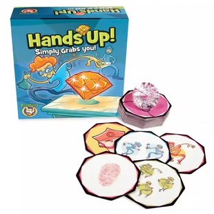 Foxmind举起手来hands up儿童益智桌游反应力训练玩具7岁